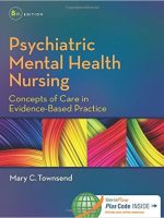 Psychiatric Mental Health Nursing Concepts of Care in Evidence-Based Practice