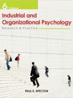 Industrial And Organizational Psychology Research and Practice